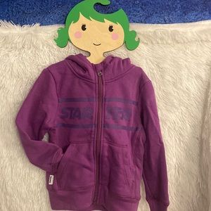 XS kids Zip up Starter Hoodie